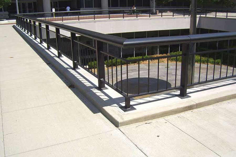 Ovation aluminum railing system. Custom handcrafted systems specifically for your project.