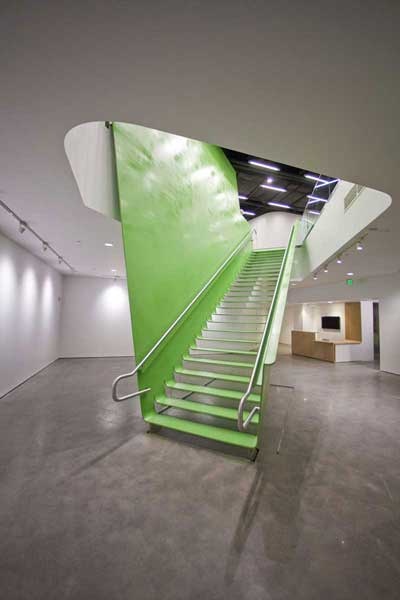 Stairway manufactured by Couturier Iron Craft and designed by Howeler+Yoon for BSA