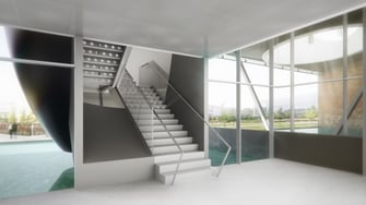 TESLA STAIRCASE LTU MICHIGAN