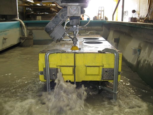 Waterjet cut thickness capability