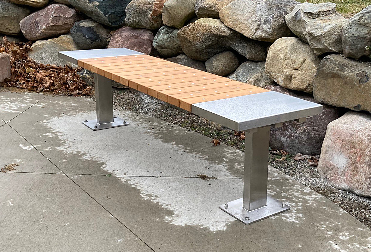 Custom-Park-Bench-Stainless-Steel-3